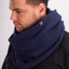 Knit Loop Navy Strickschal Schal Wickelschal